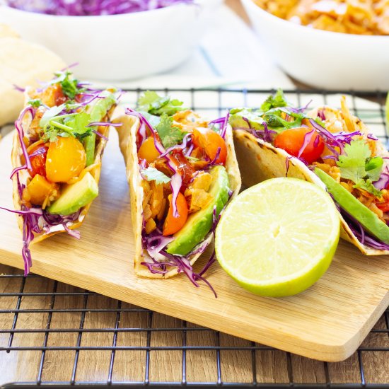 Jackfruit taco