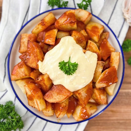 Patatas Bravas from Barcelona Spain