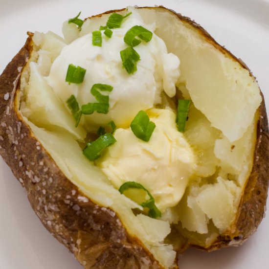 air fryer baked potato