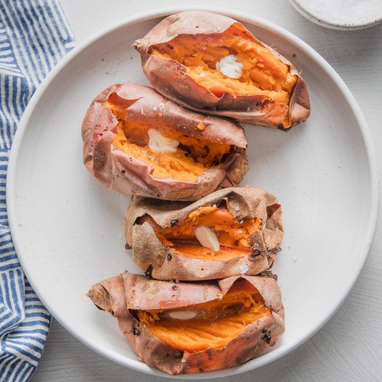 How To Bake Sweet Potatoes