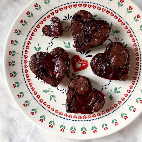 Jam Swirl Brownies