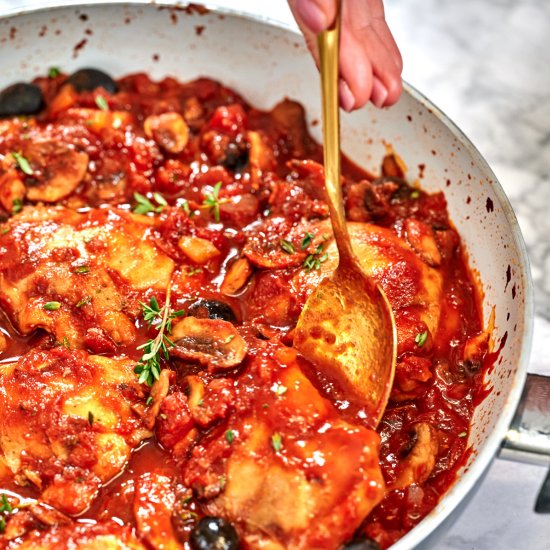 Chicken Cacciatore