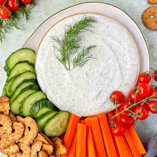 Cottage Cheese Ranch Dip