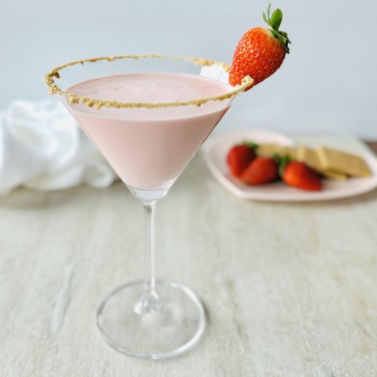 Strawberry Cheesecake Martini