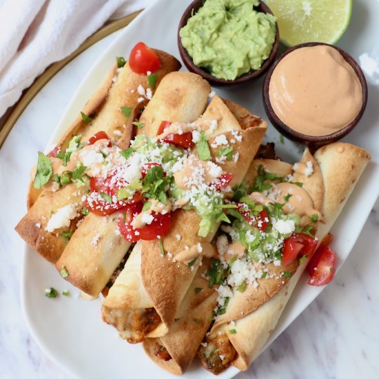 Air Fryer Taquitos