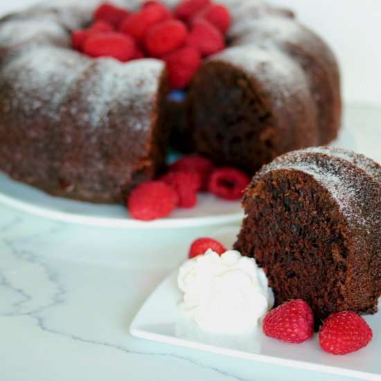 The best chocolate bundt cake