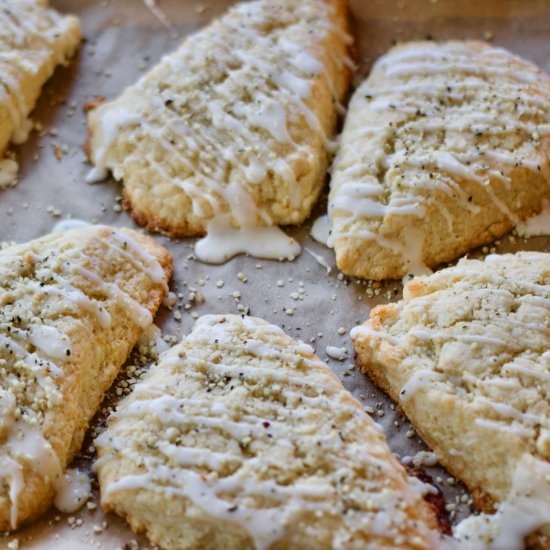 Fresh Ginger & Lemon Scones