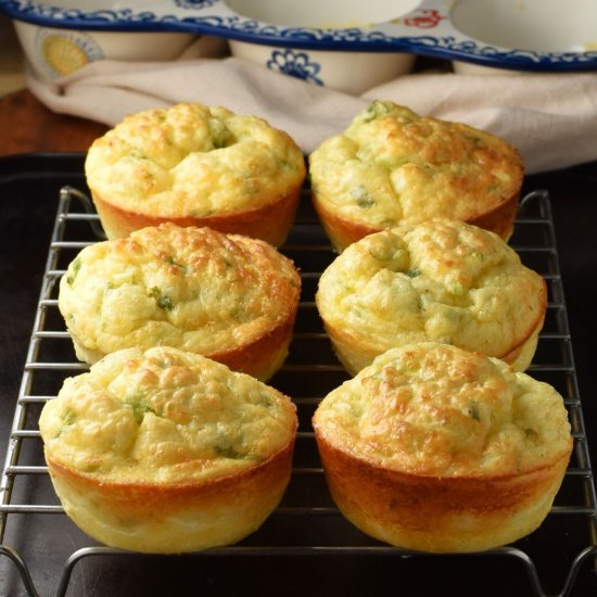 Fluffy Cottage Cheese Egg Muffins