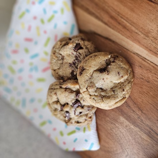 Brown Butter Chocolate Chip Cookies