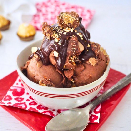 Ferrero Rocher Ice Cream