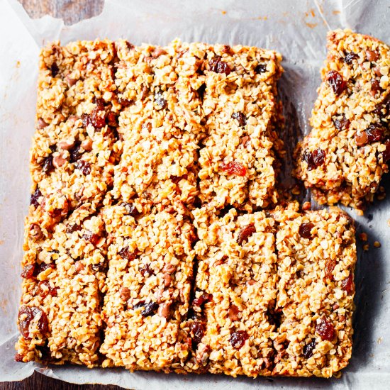 Healthier Chocolate Chip Flapjacks