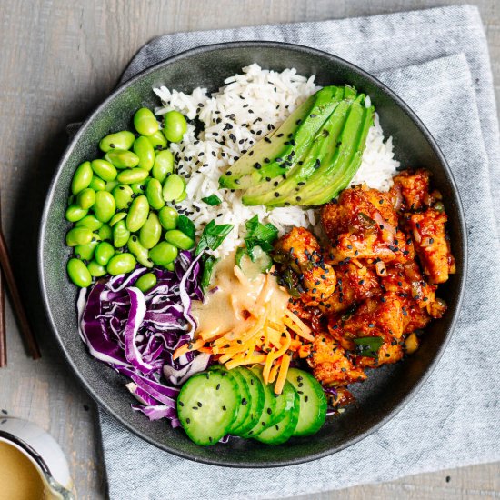 Tofu Poke Bowl