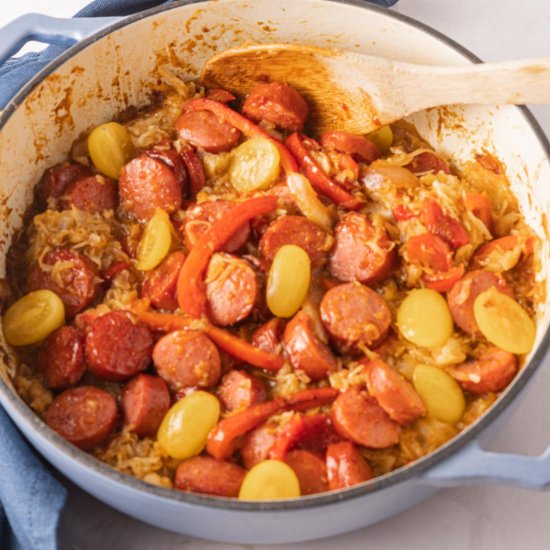 Sweet and Sour Kielbasa