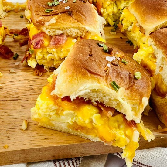 Hawaiian Breakfast Roll Sliders