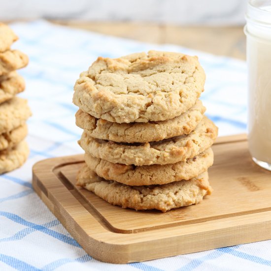 Crunchy Peanut Butter Cookies