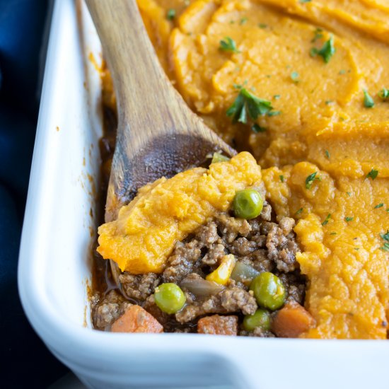 Sweet Potato Shepherd’s Pie