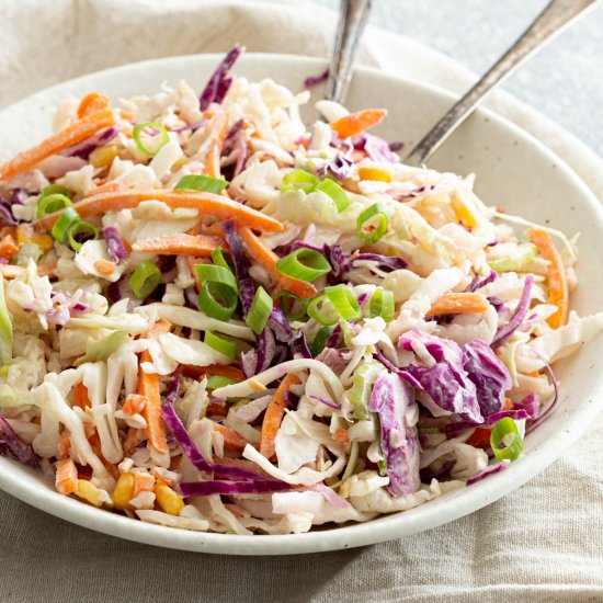 Coleslaw with Japanese Dressing