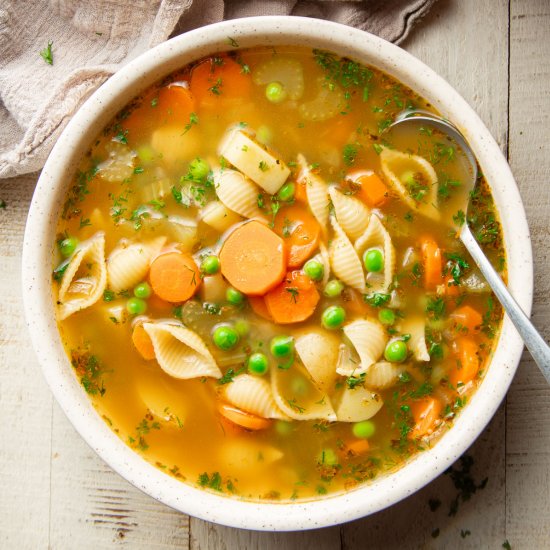 Vegetable Noodle Soup