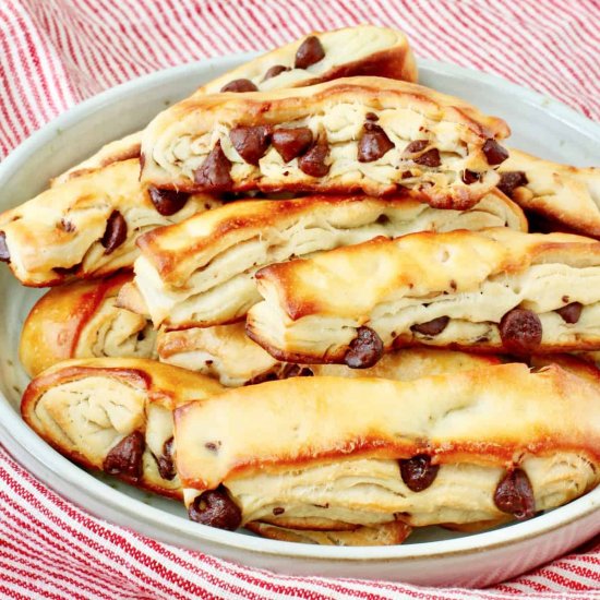 Chocolate chip Breadsticks