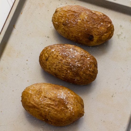 oven baked potato without foil