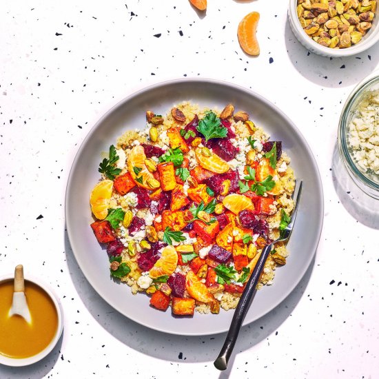 Sweet Potato and Beet Salad