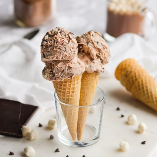 Hot Chocolate Ice Cream