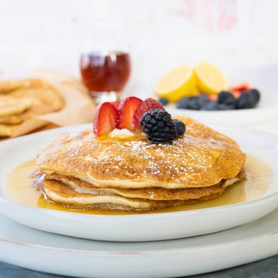 Overnight Sourdough Pancakes