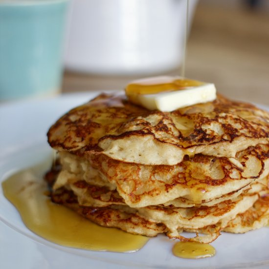 Favorite Oatmeal Pancakes