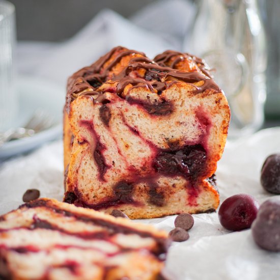 Gluten Free Black Forest Babka