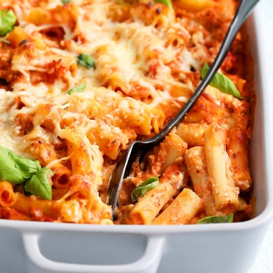 Baked Ziti with Chicken