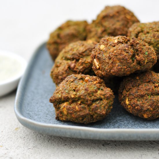 Air Fried Cilantro Falafel