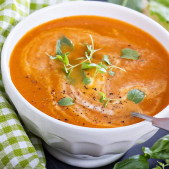 Creamy Tomato Basil Soup