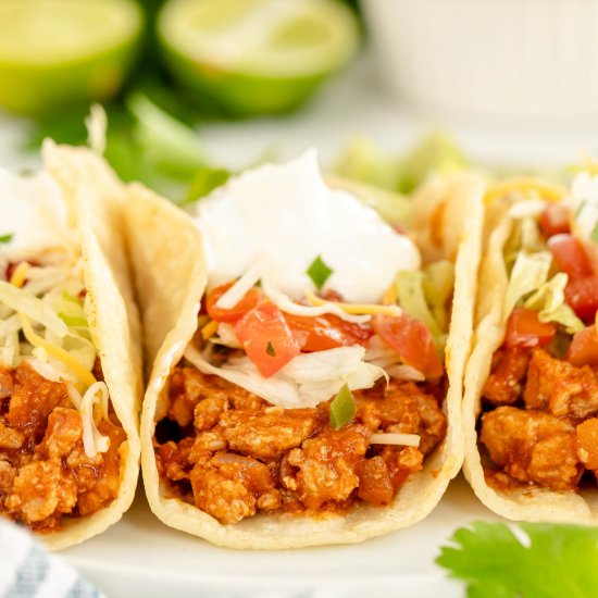 Ground Turkey Tacos