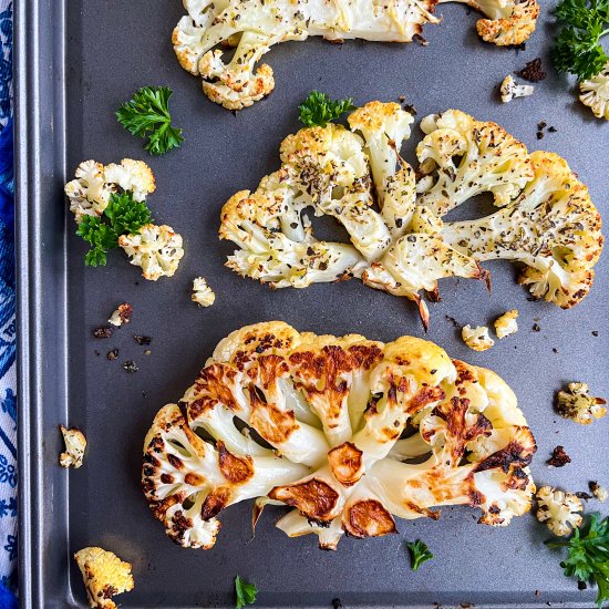 Roasted Cauliflower Steak