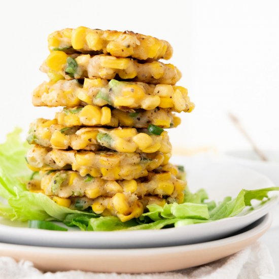 Vegan Corn Fritters