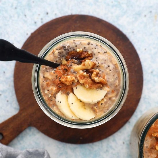 Banana Overnight Oats