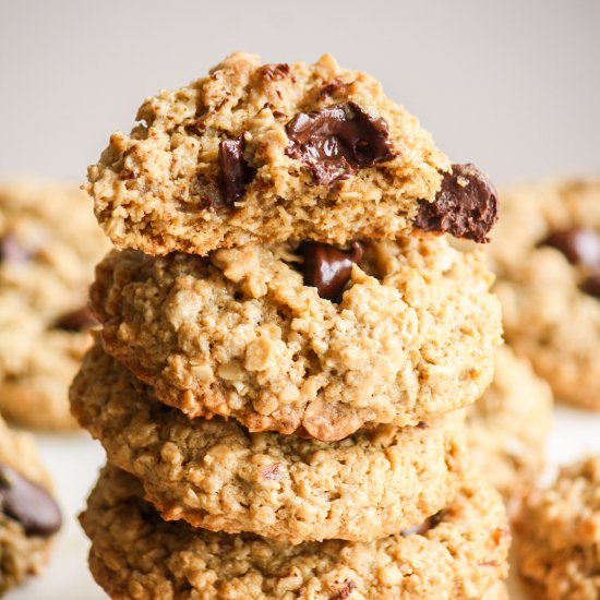 Tahini Oat Cookies