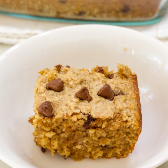 chocolate chip baked oatmeal