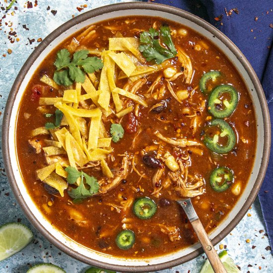 Chicken Enchilada Soup