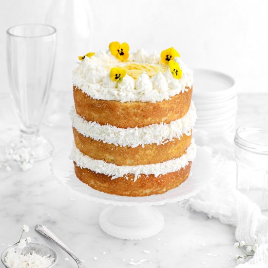 Lemon Coconut Cake