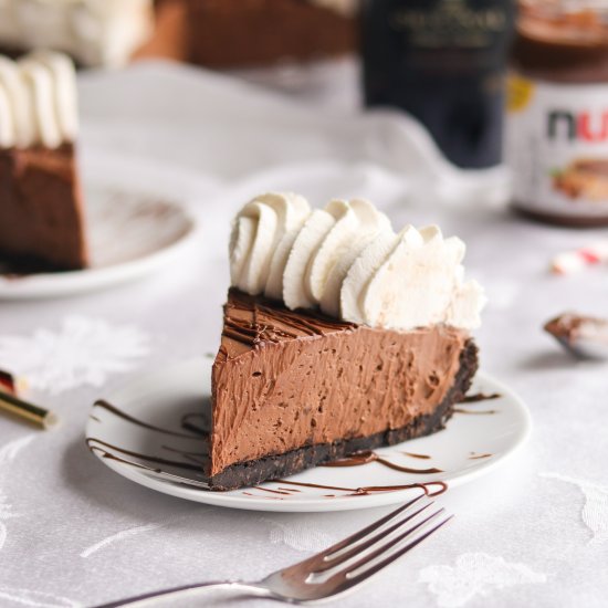 Nutella Irish Cream Pie