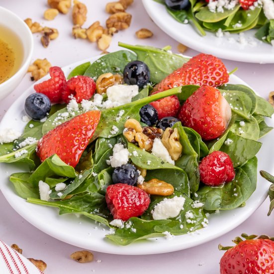 Spinach & Berry Salad