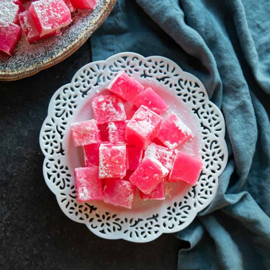 TURKISH DELIGHT RECIPE (LOKUM)