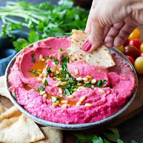 BEET HUMMUS RECIPE