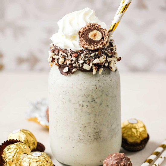 Ferrero Rocher milkshake