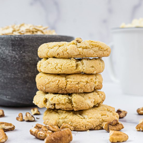 White Chocolate Oatmeal Cookies