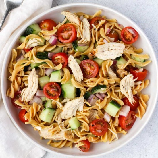 GF Pasta Salad with Chicken