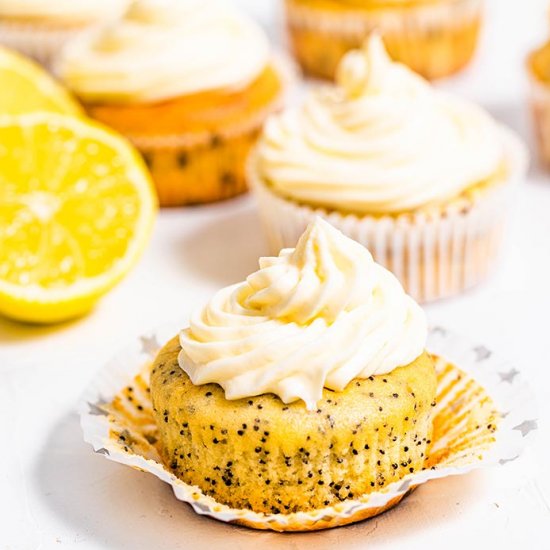 Keto Lemon Poppy Seed Muffins