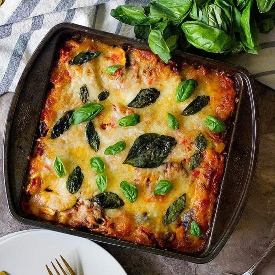 EASY VEGETABLE LASAGNA RECIPE