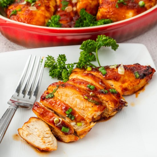 Air Fryer Barbecue Chicken